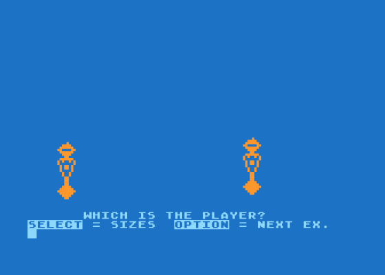 Tricky Tutorial No. 5 - Player Missile Graphics Screenshot 5 (Atari 400/800/600XL/800XL/130XE)