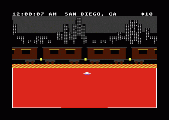 Agent USA Screenshot 5 (Atari 400/800/600XL/800XL/130XE)