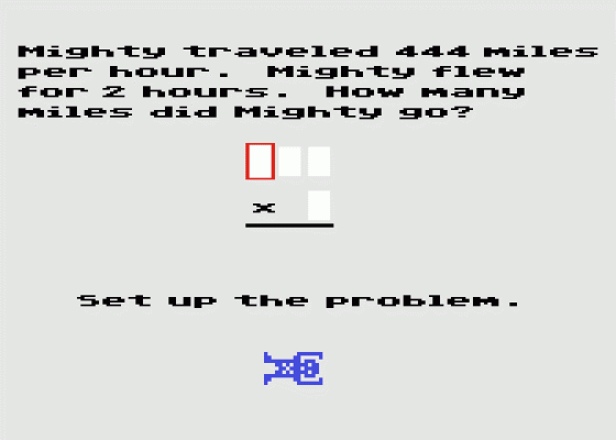 Mighty Multiplication 2 Screenshot 6 (Atari 400/800/600XL/800XL/130XE)