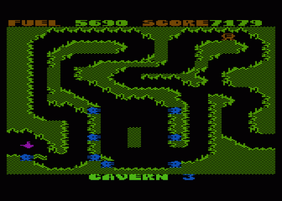 Caves of Rigel Screenshot 5 (Atari 400/800/600XL/800XL/130XE)