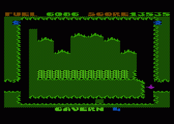 Caves of Rigel Screenshot 6 (Atari 400/800/600XL/800XL/130XE)