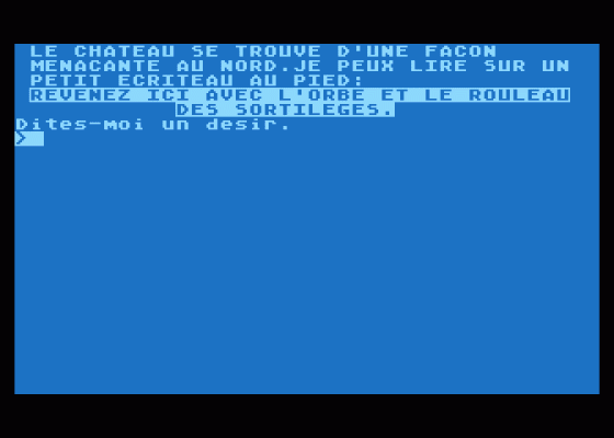 AdventureWriter Screenshot 5 (Atari 400/800/600XL/800XL/130XE)