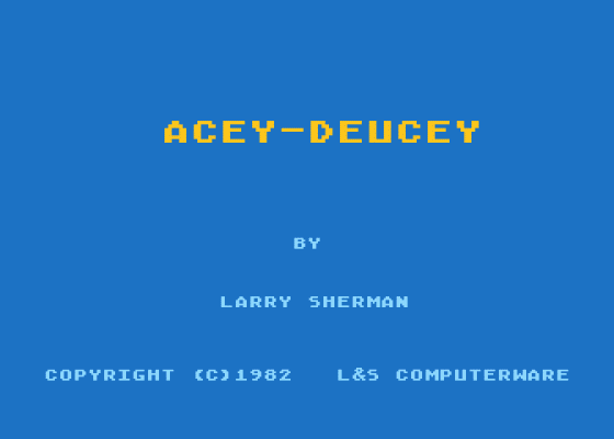Acey-Deucey