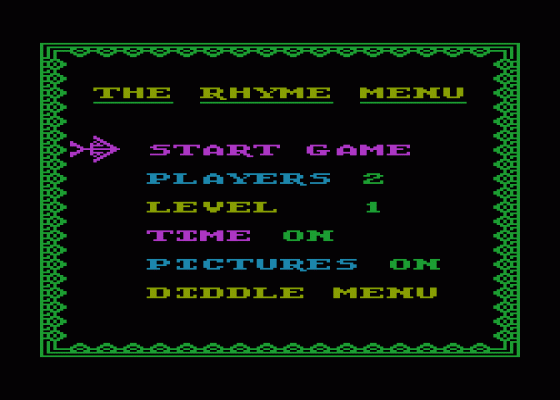 Hey Diddle Diddle Screenshot 5 (Atari 400/800/600XL/800XL/130XE)