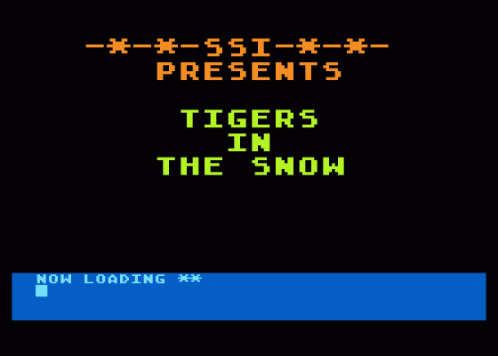 Tigers in the Snow