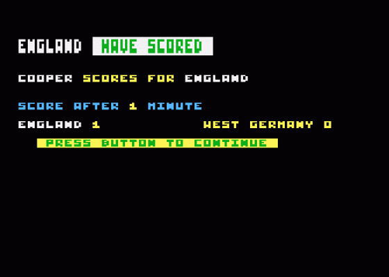 World Cup Manager Screenshot 9 (Atari 400/800/600XL/800XL/130XE)