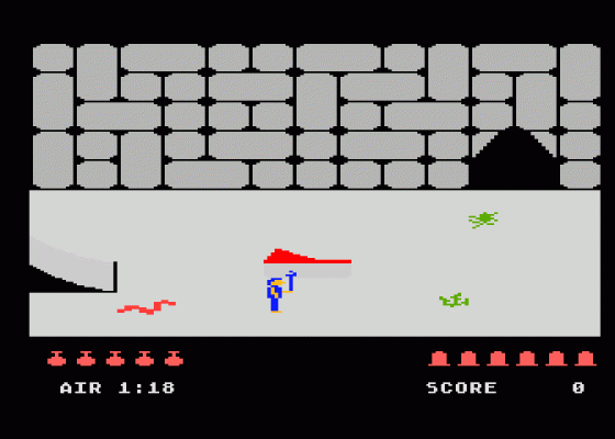 Quest for Quintana Roo Screenshot 5 (Atari 400/800/600XL/800XL/130XE)