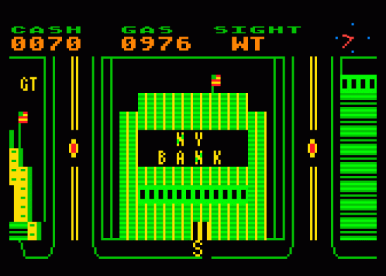 New York City: The Big Apple/Electrician Screenshot 5 (Atari 400/800/600XL/800XL/130XE)