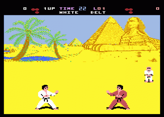 International Karate Screenshot 5 (Atari 400/800/600XL/800XL/130XE)