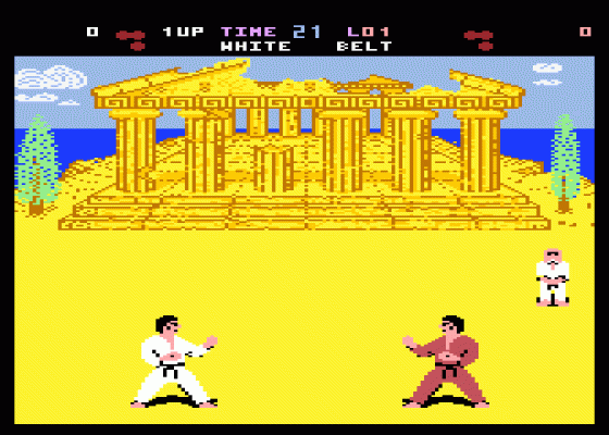 International Karate Screenshot 6 (Atari 400/800/600XL/800XL/130XE)