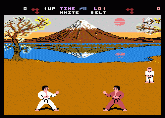 International Karate Screenshot 7 (Atari 400/800/600XL/800XL/130XE)