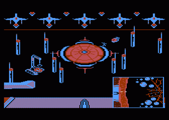 Aliants Screenshot 6 (Atari 400/800/600XL/800XL/130XE)