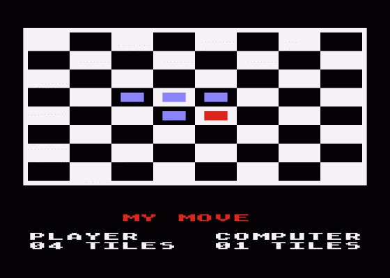 Compute 4/Reversi Screenshot 5 (Atari 400/800/600XL/800XL/130XE)