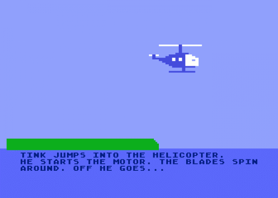 Tink! Tonk! - Tink's Adventure Screenshot 6 (Atari 400/800/600XL/800XL/130XE)