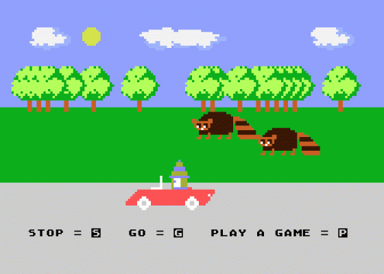 Tink! Tonk! - Tuk Goes to Town Screenshot 9 (Atari 400/800/600XL/800XL/130XE)