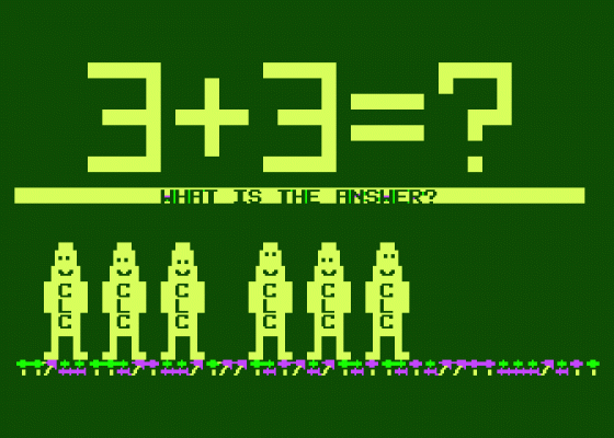 Ten Little Robots Screenshot 8 (Atari 400/800/600XL/800XL/130XE)