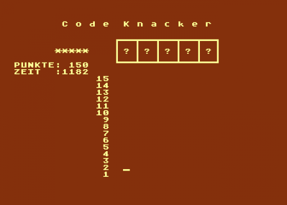 Harald Fischer Spielediskette Screenshot 6 (Atari 400/800/600XL/800XL/130XE)