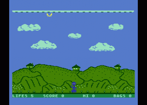 Mary Poppins Screenshot 5 (Atari 400/800/600XL/800XL/130XE)