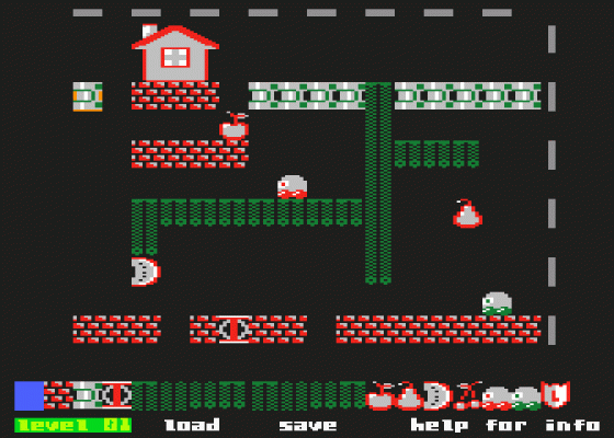 Milk Nuts Screenshot 6 (Atari 400/800/600XL/800XL/130XE)