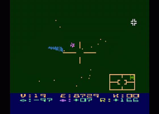 Star Raiders II Screenshot 9 (Atari 400/800/600XL/800XL/130XE)