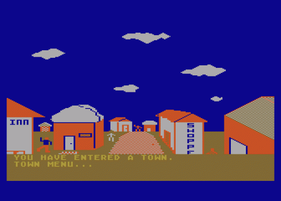 The Hidden Treasure Screenshot 5 (Atari 400/800/600XL/800XL/130XE)