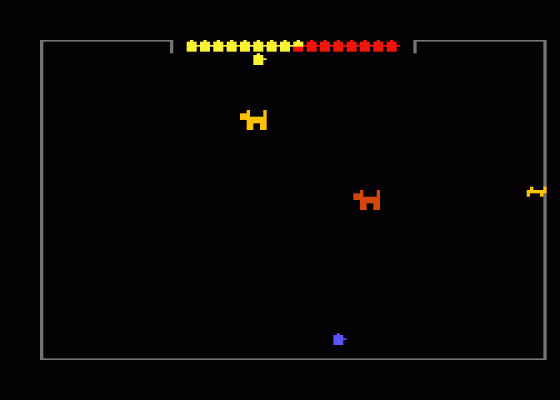 Dogfight Screenshot 1 (Atari 400/800/600XL/800XL/130XE)