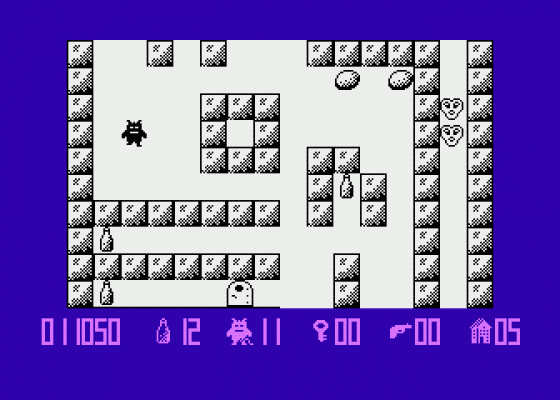 Glut! Screenshot 5 (Atari 400/800/600XL/800XL/130XE)