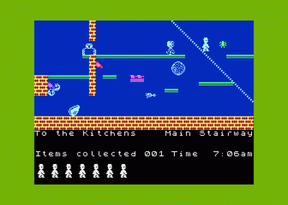 Jet Set Willy 2019 Screenshot 7 (Atari 400/800/600XL/800XL/130XE)