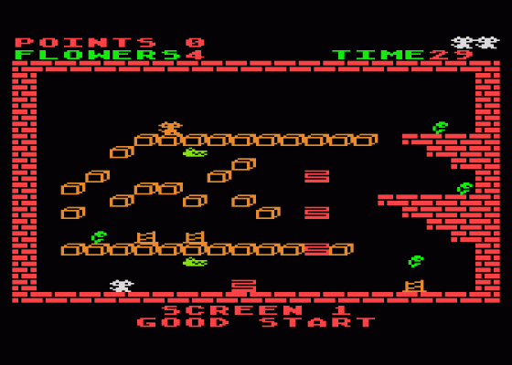 Kitten Screenshot 1 (Atari 400/800/600XL/800XL/130XE)