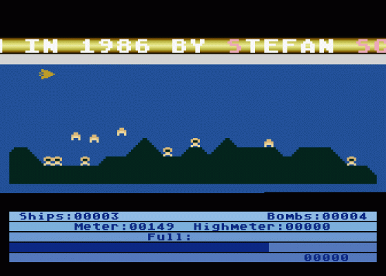 Last Chance Screenshot 1 (Atari 400/800/600XL/800XL/130XE)