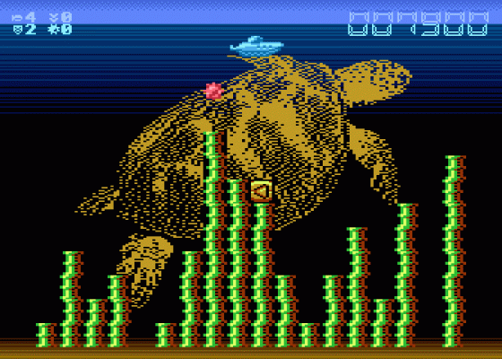 Ocean Detox Screenshot 5 (Atari 400/800/600XL/800XL/130XE)