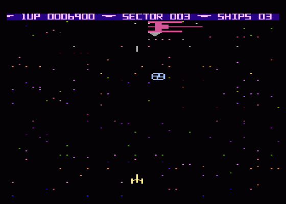 Sector Wars Screenshot 6 (Atari 400/800/600XL/800XL/130XE)