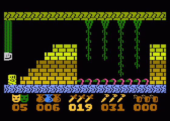 Strzyga Screenshot 5 (Atari 400/800/600XL/800XL/130XE)