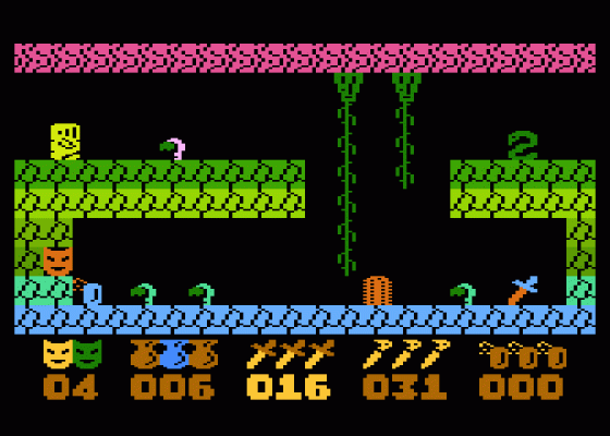 Strzyga Screenshot 6 (Atari 400/800/600XL/800XL/130XE)