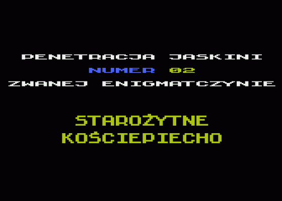 Tensor Trzaskowskiego Screenshot 5 (Atari 400/800/600XL/800XL/130XE)