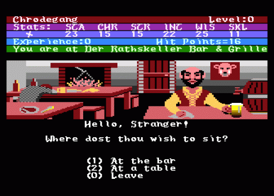 Alternate Reality - The Dungeon Screenshot 8 (Atari 400/800/600XL/800XL/130XE)