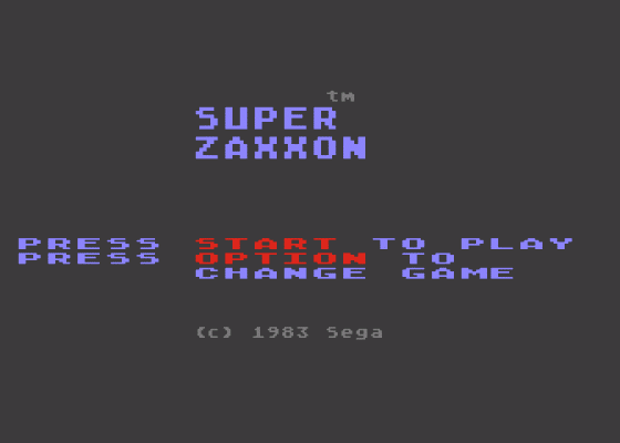 Super Zaxxon