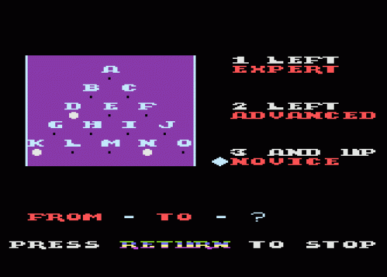 Twin Pack: Sinker/Teaser Screenshot 6 (Atari 400/800/600XL/800XL/130XE)