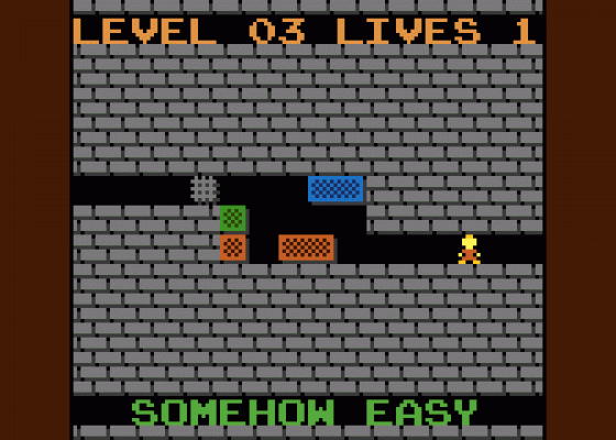 MazezaM Screenshot 5 (Atari 400/800/600XL/800XL/130XE)