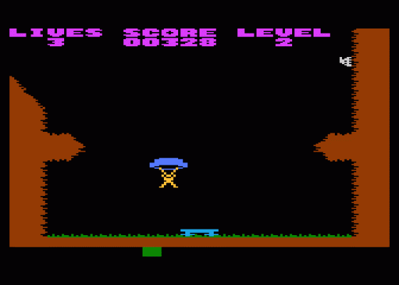 Devil Sky Screenshot 1 (Atari 400/800/600XL/800XL/130XE)