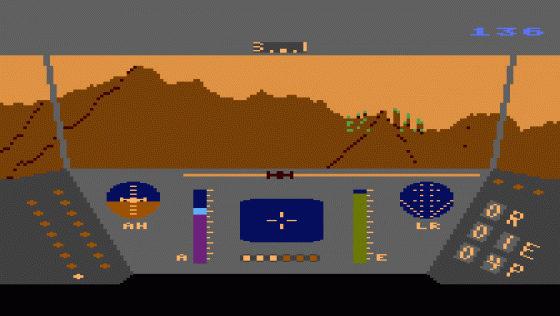 Rescue on Fractalus! Screenshot 5 (Atari 5200)