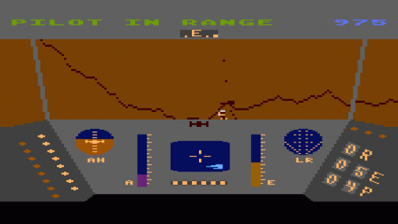 Rescue on Fractalus! Screenshot 6 (Atari 5200)