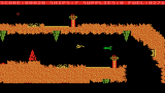 Caverns Of Eriban Screenshot 8 (Atari 800XL)