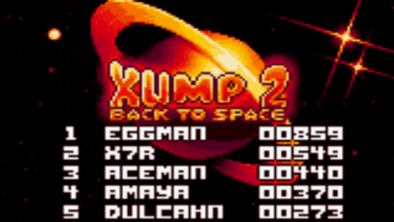 Xump 2: Back To Space Screenshot 14 (Atari Lynx)