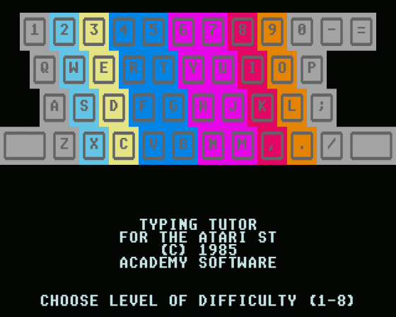 Typing Tutor + Word Invaders