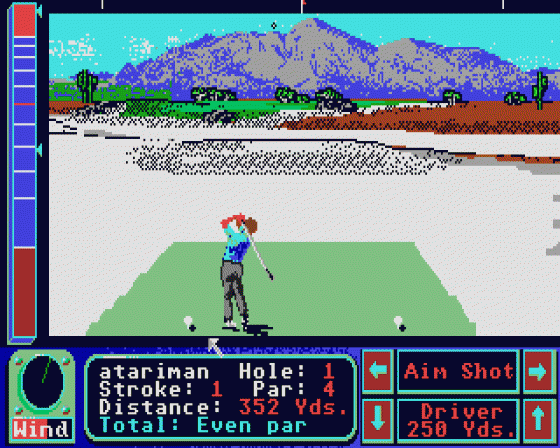 Jack Nicklaus' Greatest 18 Holes Of Major Championship Golf Screenshot 7 (Atari ST)