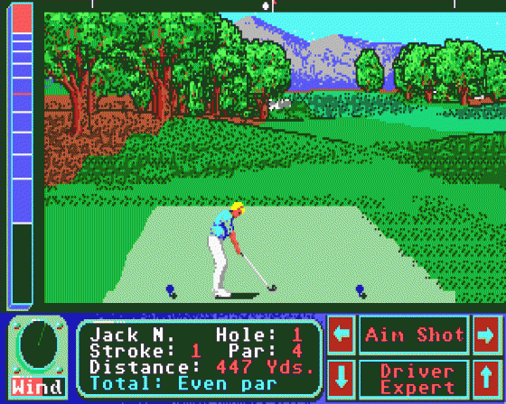 Jack Nicklaus Presents The Major Championship Courses Of 1989 Data Disk Screenshot 5 (Atari ST)