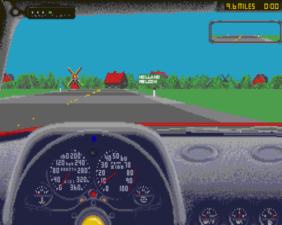 Test Drive II: European Challenge Data Disk Screenshot 10 (Atari ST)