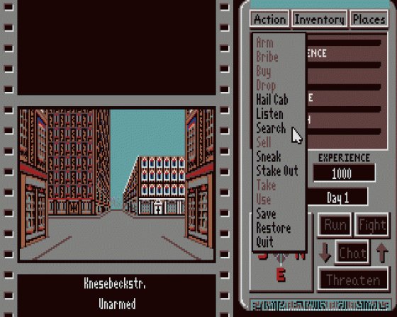 The Third Courier Screenshot 8 (Atari ST)