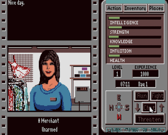 The Third Courier Screenshot 9 (Atari ST)